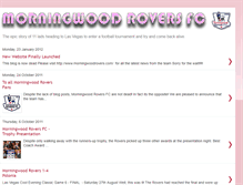 Tablet Screenshot of morningwoodrovers.blogspot.com