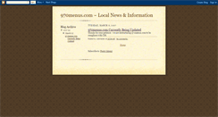 Desktop Screenshot of 970menus.blogspot.com