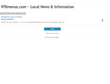 Tablet Screenshot of 970menus.blogspot.com