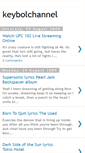 Mobile Screenshot of keybolchannel.blogspot.com