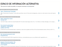 Tablet Screenshot of informacionalter.blogspot.com