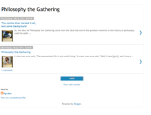 Tablet Screenshot of philosophythegathering.blogspot.com