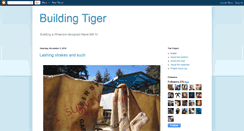 Desktop Screenshot of buildingtiger.blogspot.com