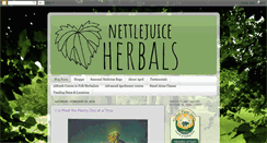 Desktop Screenshot of nettlejuice.blogspot.com