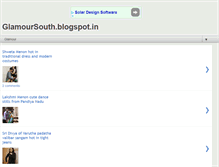 Tablet Screenshot of glamoursouth.blogspot.com