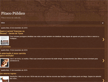 Tablet Screenshot of pitacopublico.blogspot.com