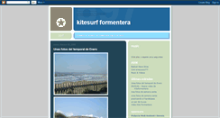 Desktop Screenshot of kiteformentera.blogspot.com