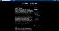 Desktop Screenshot of bizuteria-etniczna-m4d.blogspot.com