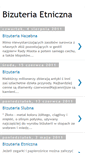 Mobile Screenshot of bizuteria-etniczna-m4d.blogspot.com