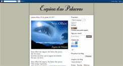 Desktop Screenshot of esquinadaspalavras.blogspot.com