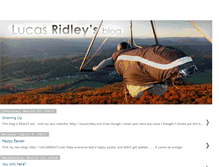 Tablet Screenshot of lucasridley.blogspot.com