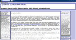 Desktop Screenshot of lupusnewslog-articles.blogspot.com