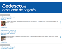 Tablet Screenshot of descuentodepagares.blogspot.com