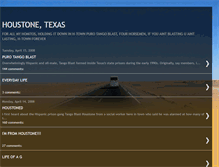 Tablet Screenshot of houstone.blogspot.com