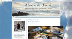 Desktop Screenshot of natureartjournal.blogspot.com