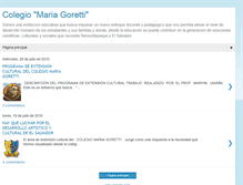 Tablet Screenshot of colegiomariagorettisensuntepeque.blogspot.com