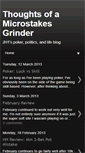 Mobile Screenshot of microstakesgrinder.blogspot.com