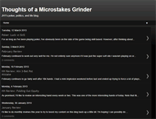 Tablet Screenshot of microstakesgrinder.blogspot.com
