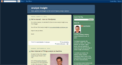 Desktop Screenshot of analystinsight.blogspot.com