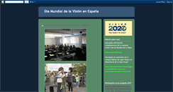 Desktop Screenshot of diamundialdelavision.blogspot.com