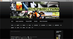 Desktop Screenshot of ozzy-productions.blogspot.com