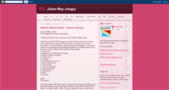 Desktop Screenshot of julianmay.blogspot.com