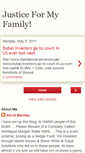 Mobile Screenshot of justiceformyfamilynow.blogspot.com