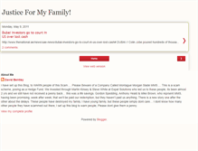 Tablet Screenshot of justiceformyfamilynow.blogspot.com