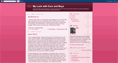 Desktop Screenshot of my-luck-with-cars-and-boys.blogspot.com