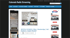 Desktop Screenshot of coloradoradiostreaming.blogspot.com