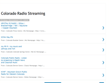 Tablet Screenshot of coloradoradiostreaming.blogspot.com