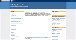 Desktop Screenshot of fait-en-coree.blogspot.com