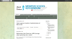 Desktop Screenshot of memphisschoolreferendum.blogspot.com