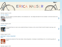 Tablet Screenshot of ericahauser.blogspot.com
