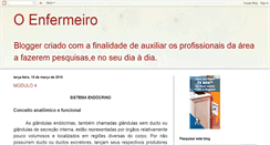 Desktop Screenshot of enfermagem-enfermeiro.blogspot.com