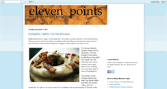 Desktop Screenshot of elevenpoints.blogspot.com