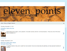 Tablet Screenshot of elevenpoints.blogspot.com