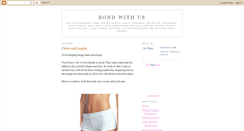 Desktop Screenshot of bondwithus.blogspot.com