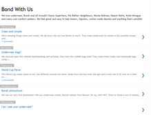 Tablet Screenshot of bondwithus.blogspot.com