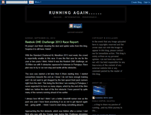 Tablet Screenshot of myrunningstories.blogspot.com