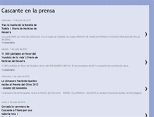 Tablet Screenshot of cascanteenlaprensa.blogspot.com