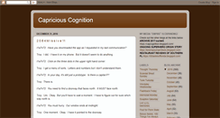 Desktop Screenshot of capcognition.blogspot.com