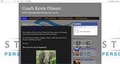 Desktop Screenshot of coachkevdineen.blogspot.com