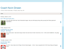 Tablet Screenshot of coachkevdineen.blogspot.com