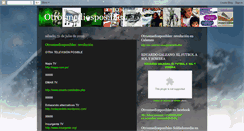 Desktop Screenshot of otrosmediosposibles.blogspot.com