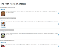 Tablet Screenshot of highheeledcontessa.blogspot.com