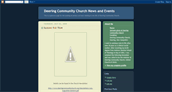 Desktop Screenshot of deeringchurch.blogspot.com