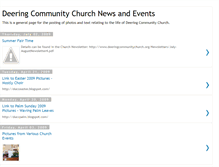 Tablet Screenshot of deeringchurch.blogspot.com