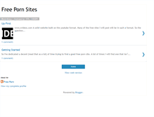 Tablet Screenshot of freepornsitereview.blogspot.com