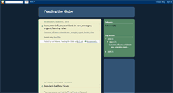 Desktop Screenshot of feedingtheglobe.blogspot.com